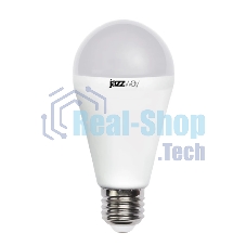 Лампа светодиодная JazzWay PLED-SP A60 15Вт грушевидная 5000К холодный белый E27 230В