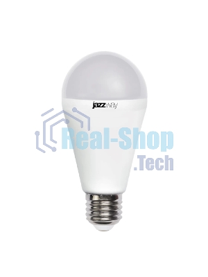 Лампа светодиодная JazzWay PLED-SP A60 15Вт грушевидная 5000К холодный белый E27 230В