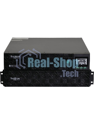 Источник бесперебойного питания Systeme Electric Smart-Save Online SRV SRVSE10KRTXLIG2-PM / 10000 ВA / 10000 Вт / 1 x IEC 320 С19, клеммная колодка