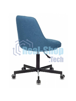 Кресло компьютерное Бюрократ CH-340M сердитое море 38-415, крестовина металл
