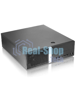 Компьютерный корпус Foxline FL-211-TFX300S с блоком питания 300Вт, mATX case, black, w/PSU TFX 300W, w/2xUSB2.0+2xUSB3.0, w/pwr cord, w/8cm FAN
