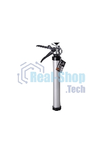 Пистолет для герметика алюминиевый закрытый Вихрь 600 мл