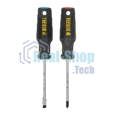 Набор отверток Denzel 2 шт., PH+SL, S2, 3к рукоятка