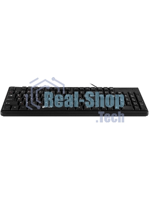 Клавиатура Oklick 100M HW3 проводная, USB Type-A, чёрный