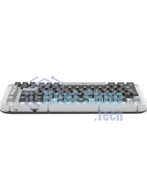 Клавиатура Logitech Alto Keys K75M беспроводная, Bluetooth, радиоканал, серый