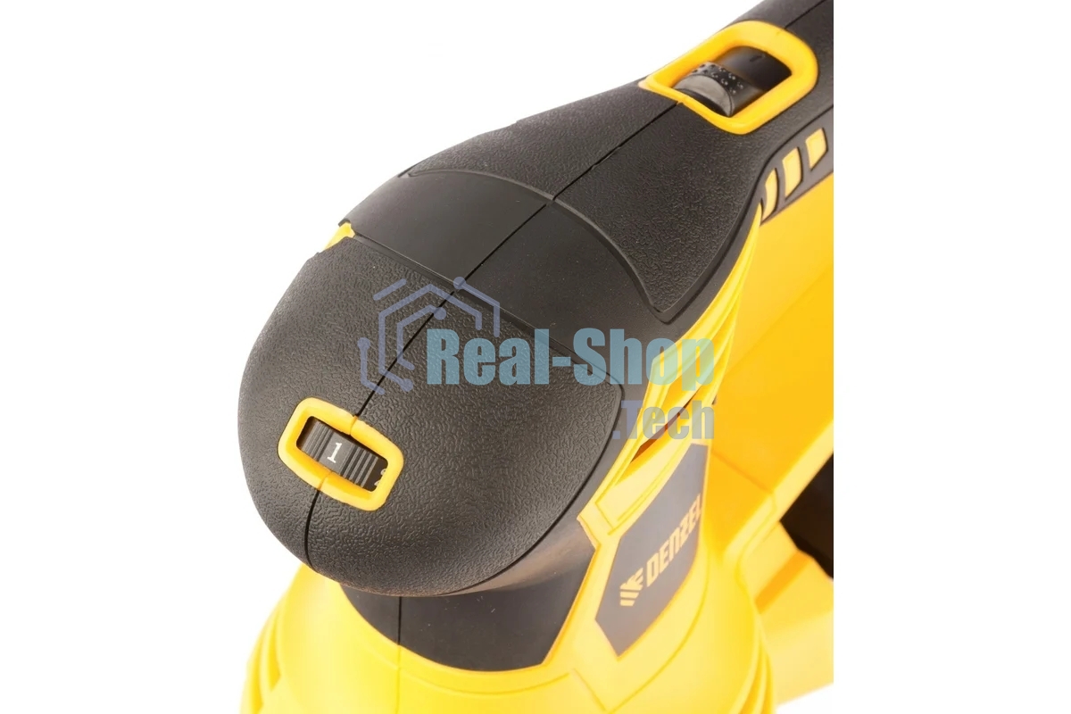 Эксцентриковая шлифовальная машина Denzel OS-125, 450 Вт, 6000-12000 об/мин