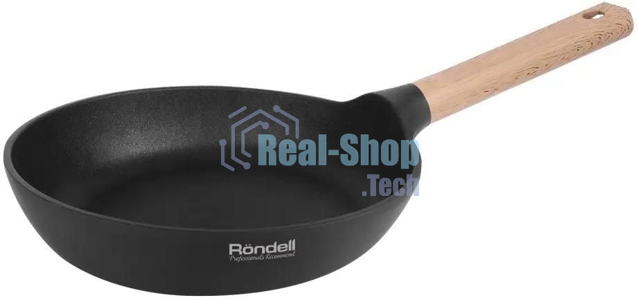 Сковорода Rondell Magnate RDA-1240, 20 см, без крышки, черный