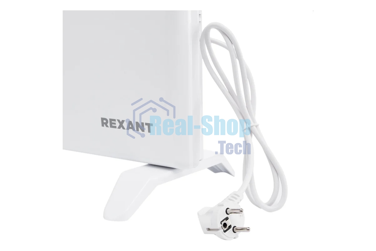 Конвектор Rexant 60-0118, белый, 1000 Вт, 15 м2, механический термостат