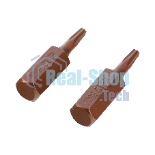 Бита EDGE by PATRIOT T9, сталь S2, длина 25 мм, 2шт в блистере