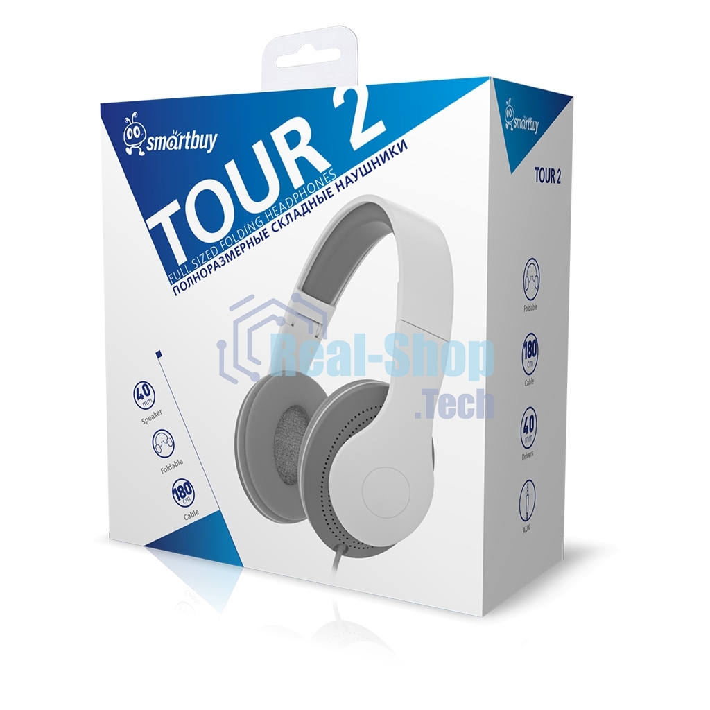 Наушники Smartbuy (SBE7640) TOUR 2, серый