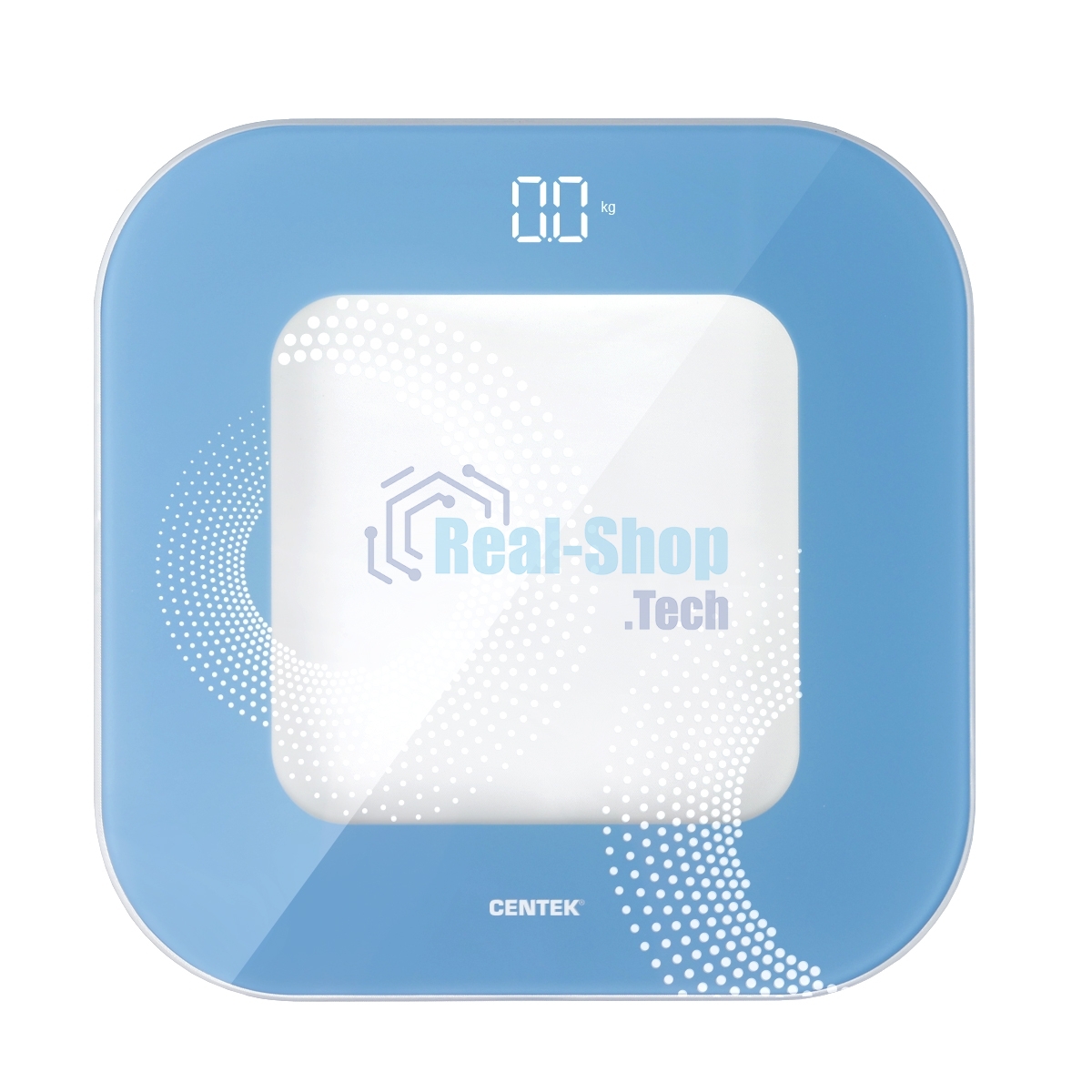 Весы напольные CENTEK CT-2440 LED Blue