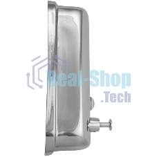 Дозатор жидкого мыла настенный, металический с глазком, из нержавеющей стали 1000 мл BRIMIX 615