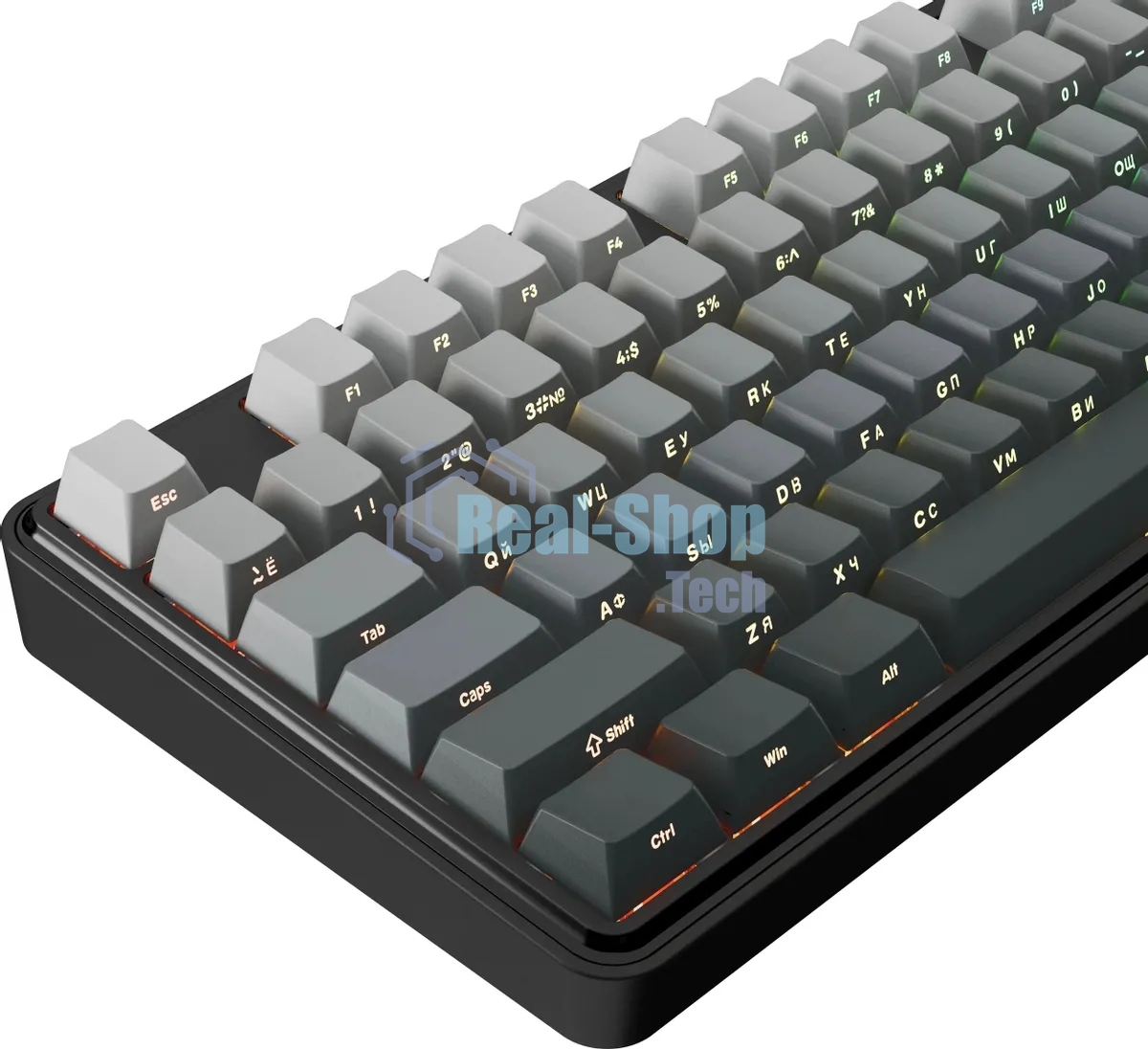 Клавиатура Redragon Star Blade Pro гибридная, USB Type-A, Bluetooth, радиоканал, чёрный