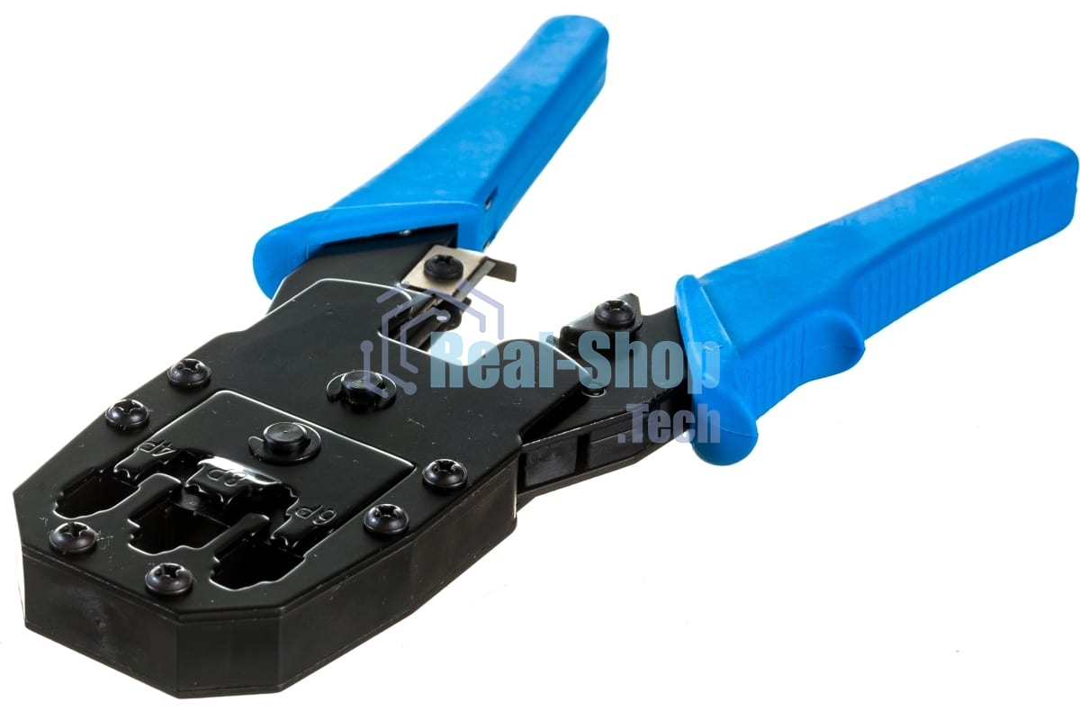 Инструмент обжимной ITK TM1-G10V для RJ45 RJ12 RJ11 ручка ПВХ