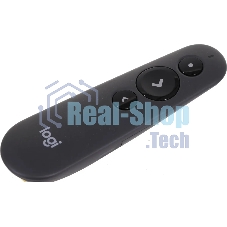 Презентер Logitech R500s Graphite черный, Bluetooth + 2.4 GHz, USB-ресивер, 3 программируемых кнопки, лазерная указка