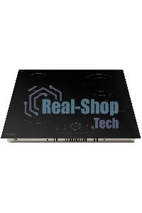 Электрическая варочная панель DeLonghi VITTORIO 2E1F CR Hi Light, независимая, черный