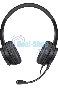 Гарнитура проводная Defender Tune 150 (черная, провод 1.8 м)