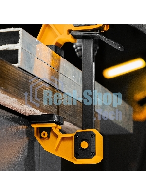 Струбцина Denzel F-образная, быстрозажимная, 150 х 80 мм, усиленный нейлоновый корпус