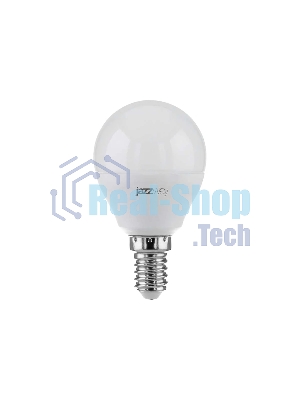 Лампа светодиодная JazzWay PLED-SP G45 9Вт шар 3000К теплый белый E14 820лм 230В