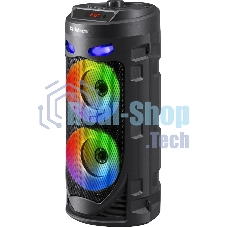 Портативная колонка Defender 16W черный CRASHBOOM