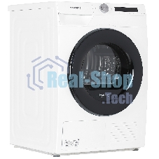 Сушильная машина Samsung DV90T5240AW/LP белый, 9 кг, сушка - тепловой насос, программ - 14, 60 x 85 x 65 см