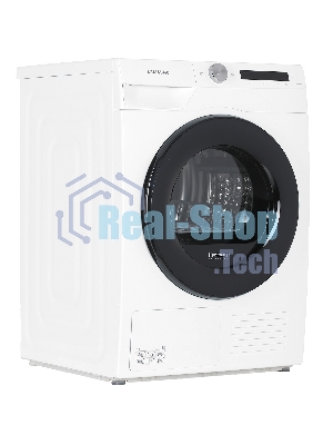 Сушильная машина Samsung DV90T5240AW/LP белый, 9 кг, сушка - тепловой насос, программ - 14, 60 x 85 x 65 см