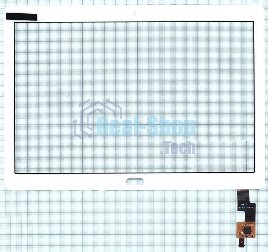 Сенсорное стекло (тачскрин) для Huawei MediaPad M3 Lite 10, белое