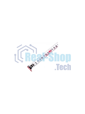 Рулетка Gross Magnetisch, 5 м х 19мм, обрезин. корпус, автоматич. фиксация, нейлон. покр., магн. зацеп