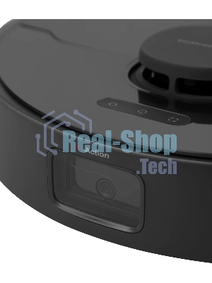 Робот-пылесос Dreame RLS6AD D10S Plus черный, 5200 мА·ч Li-Ion, уборка сухая/влажная, пылесборник контейнер 0.4 л