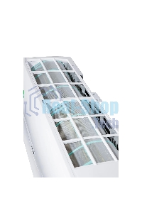 Кондиционер сплит-система настенного типа RIX LITE I/O-W18MB 18000 BTU, 50 м², 24/39 дБ, охлаждение, обогрев, осушение, белый