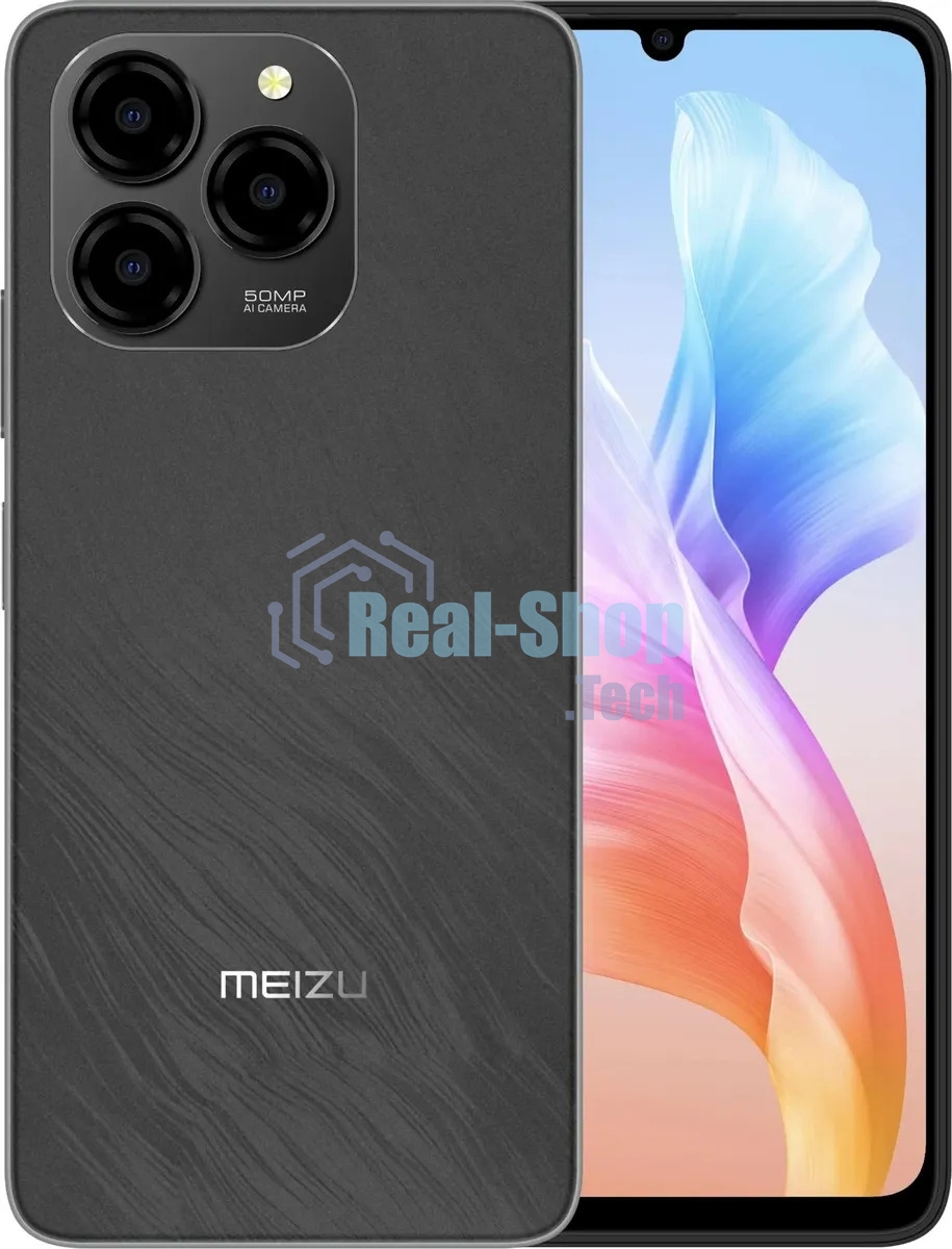 Смартфон Meizu Note 21, 8/256Gb, черный