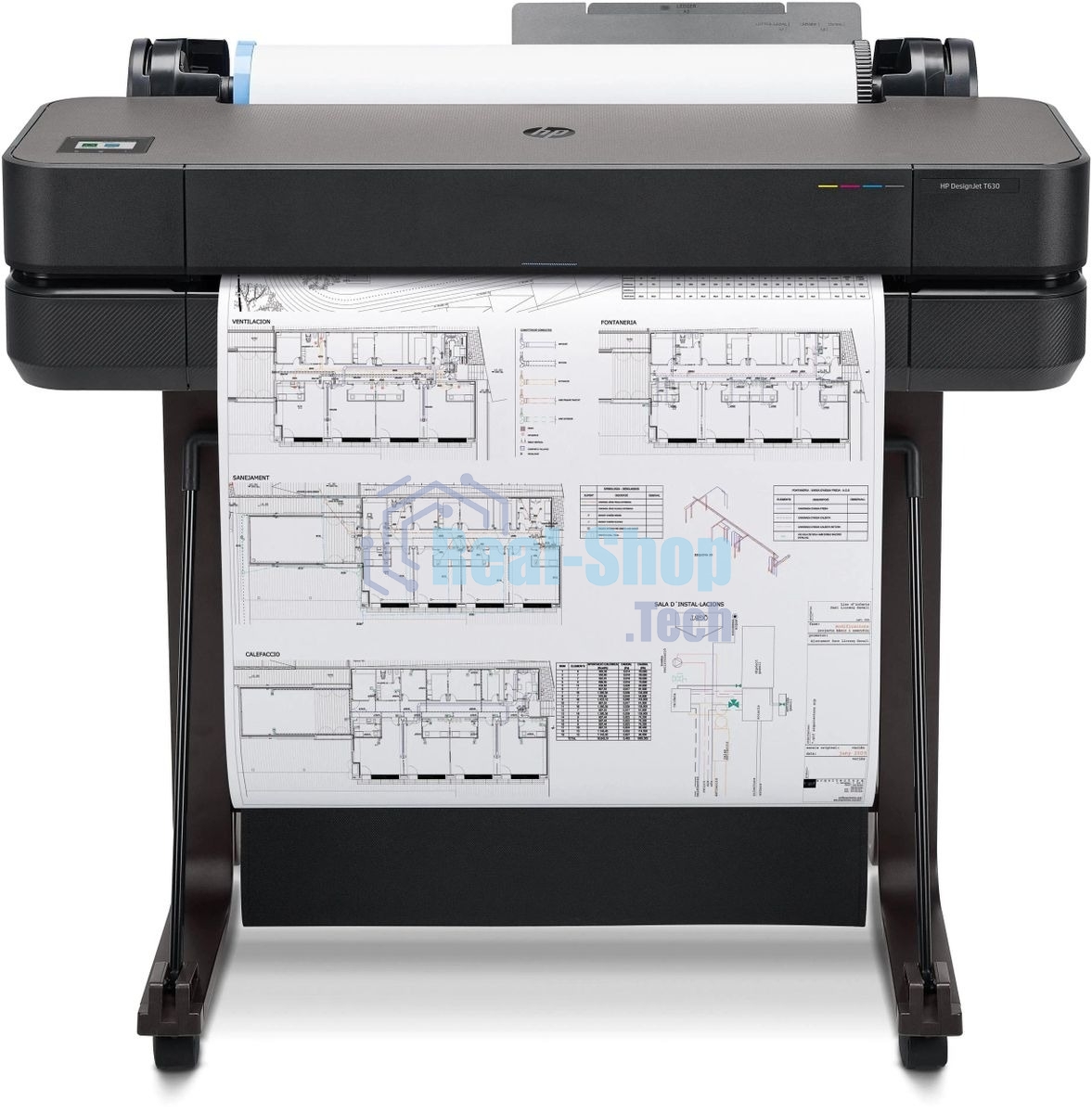 Плоттер струйный HP Designjet T630, A1, цветной, 24