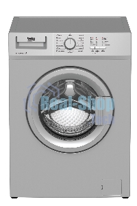 Стиральная машина Beko WRS 55P1 BSS 7320510018 серебристый, загрузка фронтальная 5 кг, 1000 об/мин., класс: А