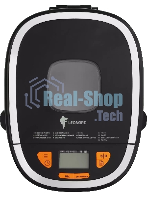 Хлебопечка LEONORD LE-1737 чёрный, 550 Вт, 0.9 кг, 13 программ