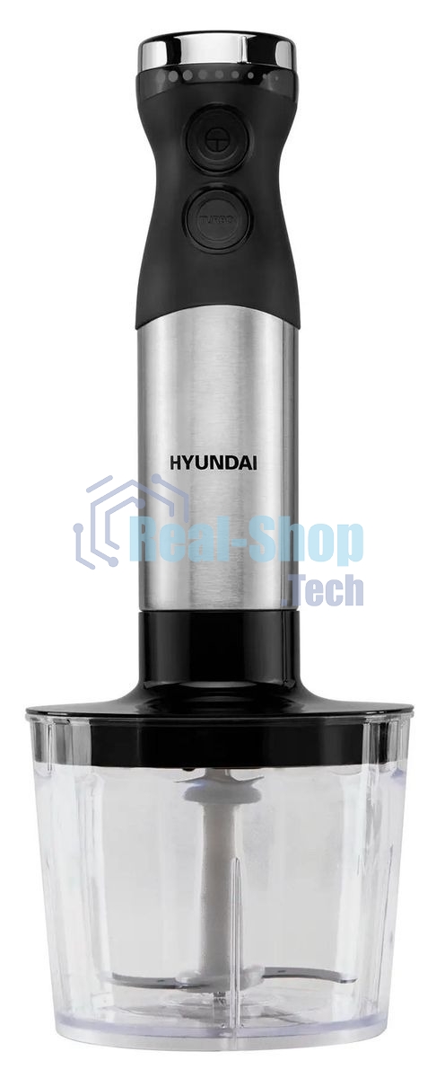 Блендер погружной Hyundai HYB-H3824 800 Вт, серебристый/черный