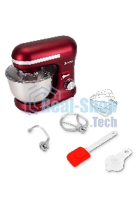 Миксер планетарный Vitek VT-PM0111 1500Вт вишневый