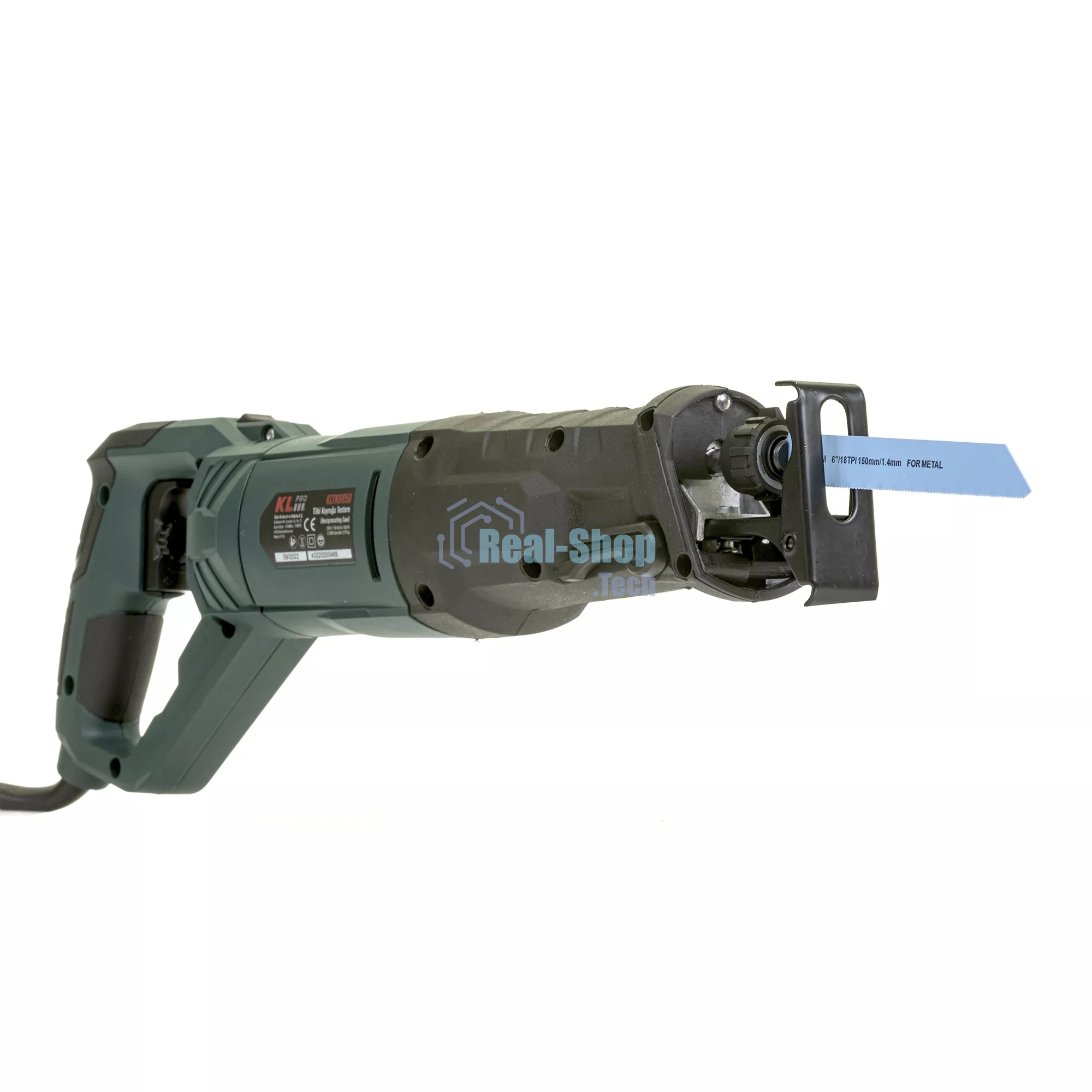 Професииональная пила сабельная KLPRO KLTK0850 (сеть, 850 Вт, 0-2800об/мин)