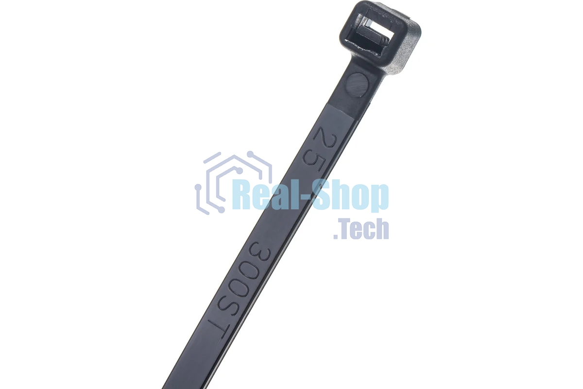 Стяжки нейлоновые FORTISFLEX КСС 5x300 (ч) (100 шт.)