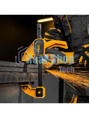 Струбцина Denzel F-образная, быстрозажимная, 150 х 80 мм, усиленный нейлоновый корпус