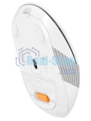 Мышь беспроводная A4Tech Fstyler FB10C белый/серый, 2000 dpi, радиоканал, Bluetooth, USB, кнопки - 4