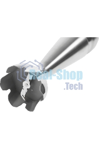 Блендер погружной Braun MQ9135XI черный/серебристый