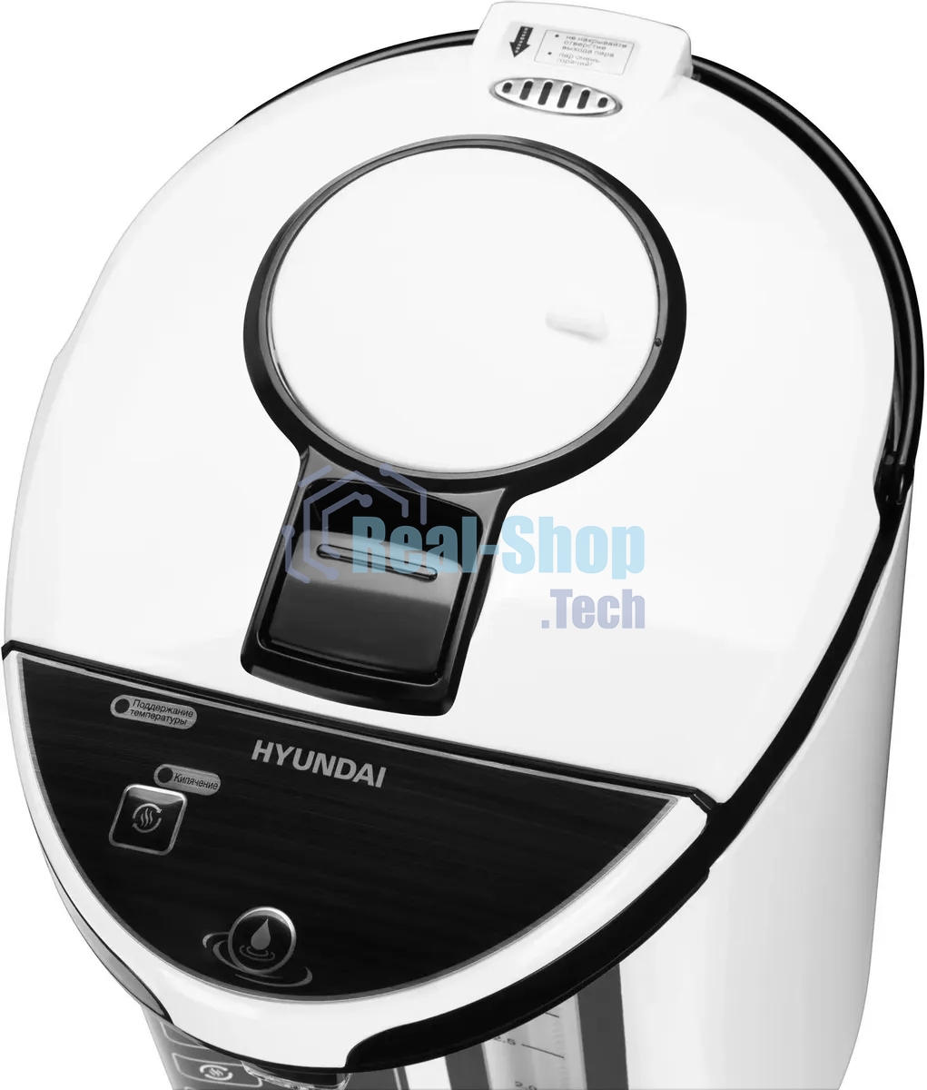 Термопот Hyundai HYTP-3850 6л. 750Вт белый/черный