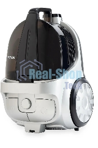 Пылесос Hyundai HYV-C2650 черный/серебристый, 380/2200 Вт, уборка сухая, пылесборник контейнер 3.5 л