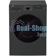 Стиральная машина Beko WSPE7612A антрацит, загрузка фронтальная 7 кг, 1200 об/мин., класс: А