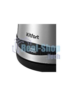 Чайник электрический Kitfort KT-6121-5 1.7л. 2200Вт серебристый (корпус: нержавеющая сталь/пластик)