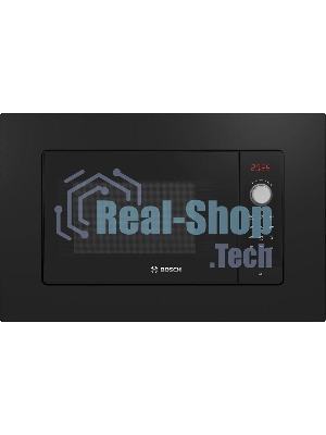 Микроволновая печь встраиваемая Bosch BEL653MB3 черный, 25 л, 800 Вт, переключатели - поворотный механизм/сенсор