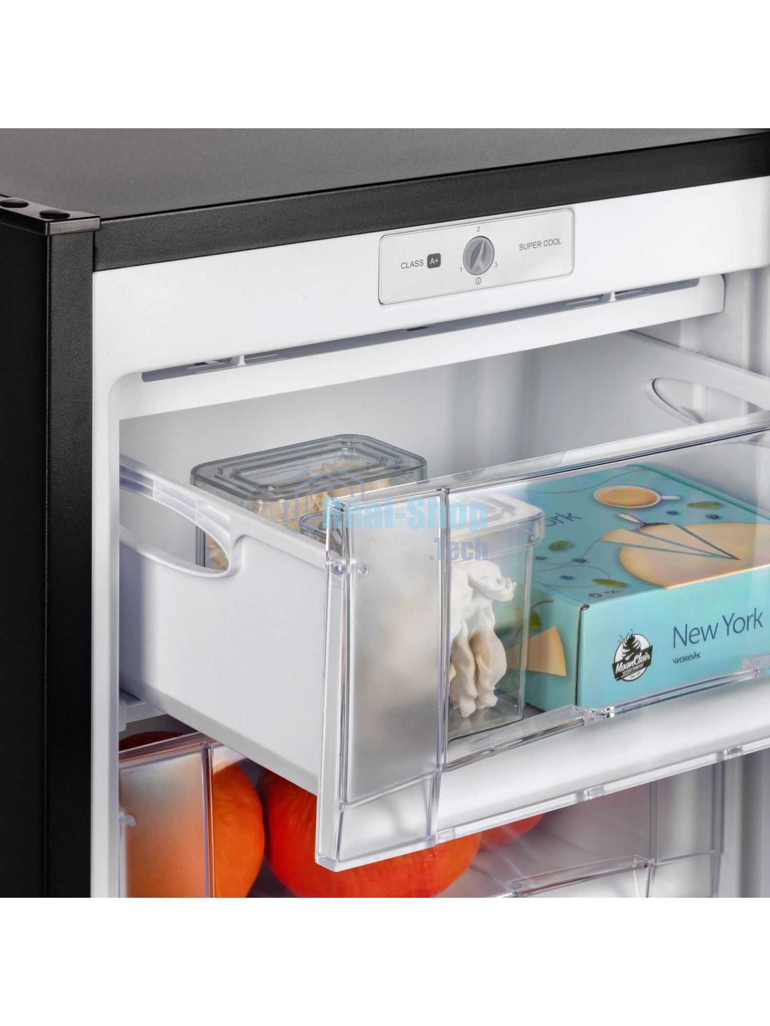 Морозильная камера NordFrost DF 263 BAP черный, 150л, 5 ящиков