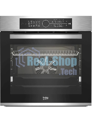 Электрический духовой шкаф Beko BBIM12400XCS, нержавеющая сталь/черный