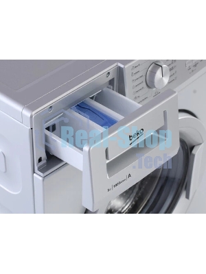 Стиральная машина Beko WRS 55P1 BSS 7320510018 серебристый, загрузка фронтальная 5 кг, 1000 об/мин., класс: А