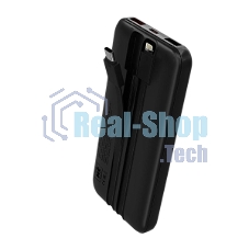 Портативный аккумулятор MORE CHOICE (4620202552792) PB35-10 10000mAh 2USB+1Type-C 3.0A 22.5W+PD20W+QC3.0, черный